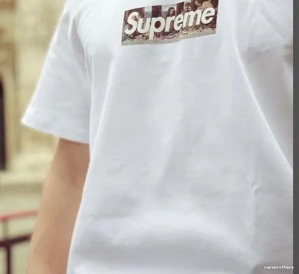21ss M L White S Box Tee XL Logo Milan 0602